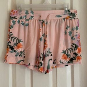 Pajama Floral Shorts